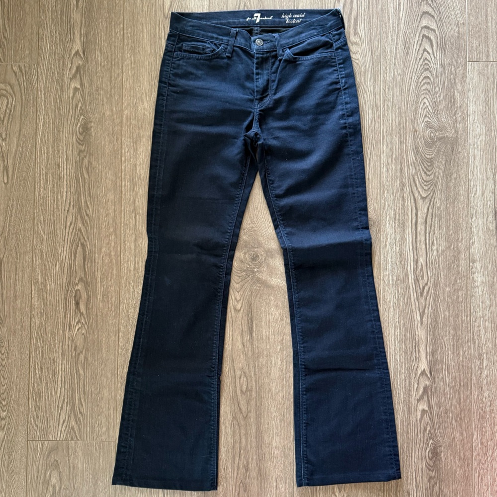 7 for all Mankind High Waist Bootcut Jeans Size 28